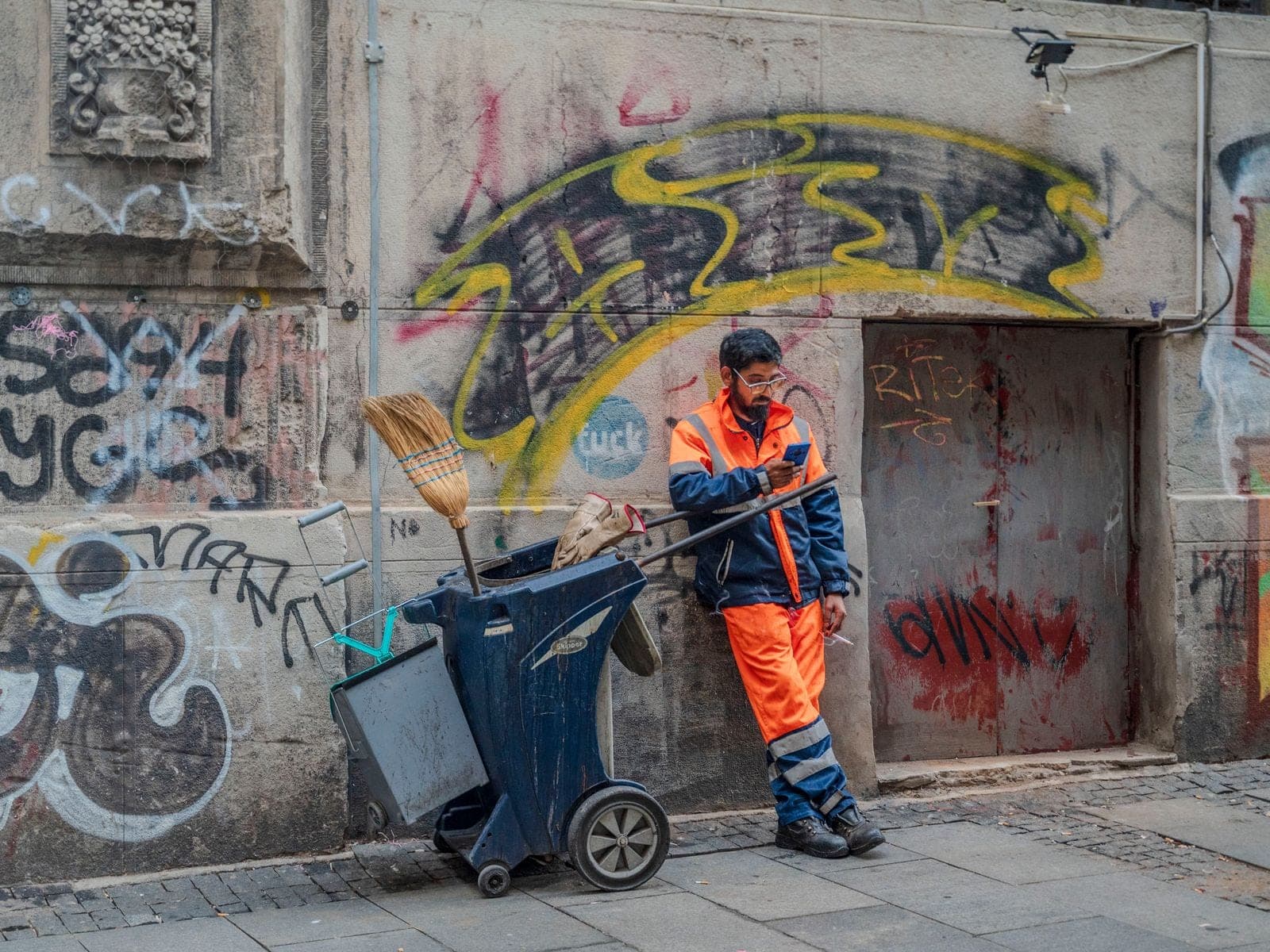 Nettoyage après vandalisme — Toulouse